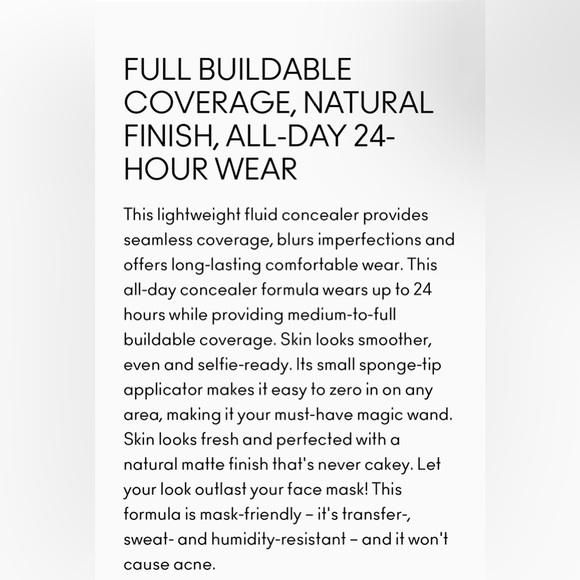 NW45 Mac Studio Fix 24 Hour Smooth Wear Concealer Brand New in Box Authentic - Picture 8 of 11